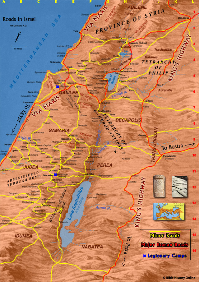 first-century-roads-israel
